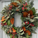 Cherry’s Fresh Winter Wreaths and Swags